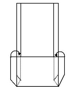 diagram of origami fold